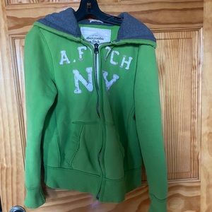 Abercrombie & Fitch full zip hoodie jacket